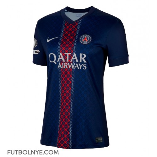Camiseta Paris Saint-Germain Primera Equipación para mujer 2025-26 manga corta